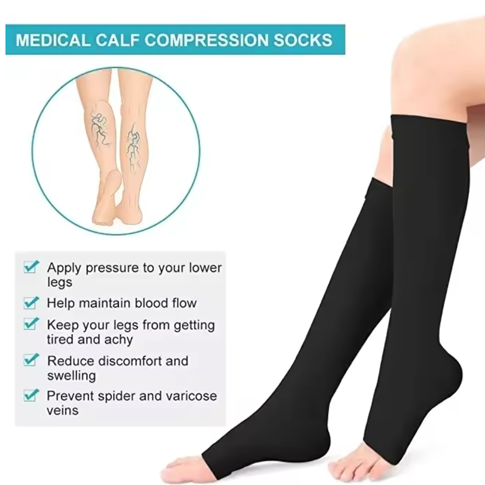 ถุงน่องทางการแพทย์แบบรัดขา ถุง - Compression Sock Medical บทวิจารณ์และราคา
