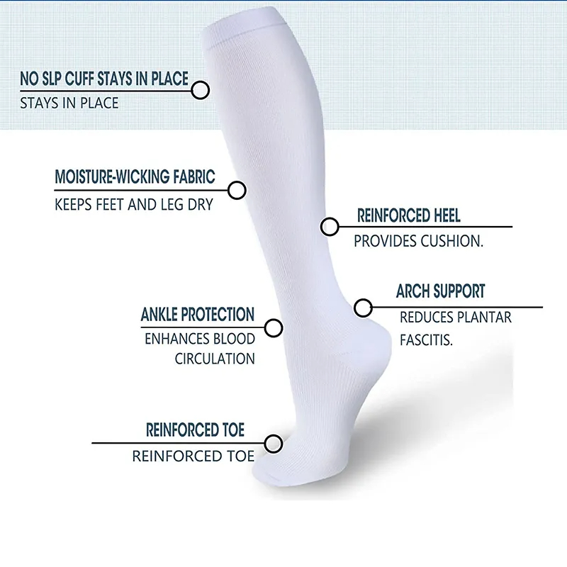 ถุงเท้ายาวถึงเข่าสำหรับการวิ่ง - Compression Sock Medical บทวิจารณ์และราคา