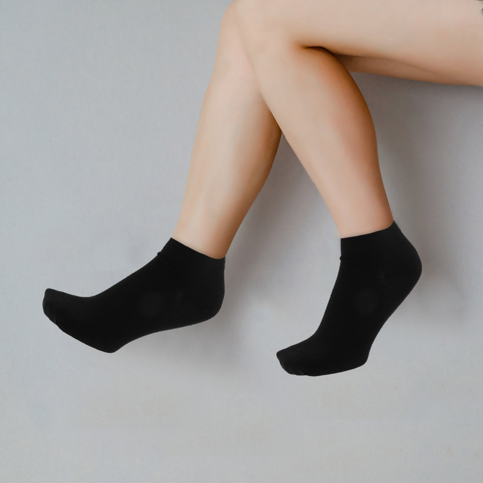 ถุงเท้าผู้หญิงแบบซ่อน 6 คู่ ดี - Invisibility Sock Loafer บทวิจารณ์และราคา