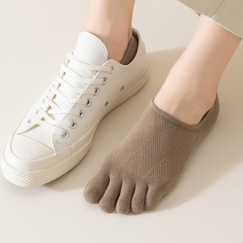 ถุงเท้าผู้ชายแบบห้านิ้วสำหรับฤ - Toe Sock Split บทวิจารณ์และราคา