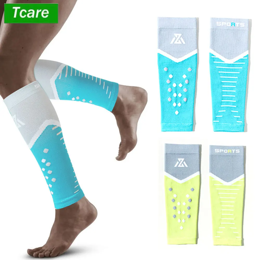 ปลอกรัดสวมแขนน่อง1คู่สำหรับผู้ - Compression Sleeve Calf บทวิจารณ์และราคา
