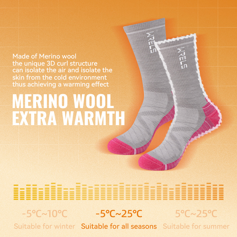 ถุงเท้าขนแกะเมอริโน WRELS 1/2/ - Thermal Sock Winter บทวิจารณ์และราคา